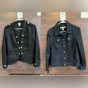 Chico’s Women’s Pair of Two Classic Jackets Size 0